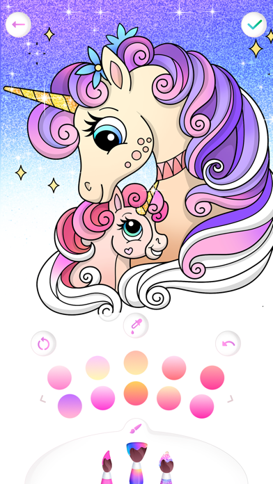 Princess Coloring Book Kids Screenshot