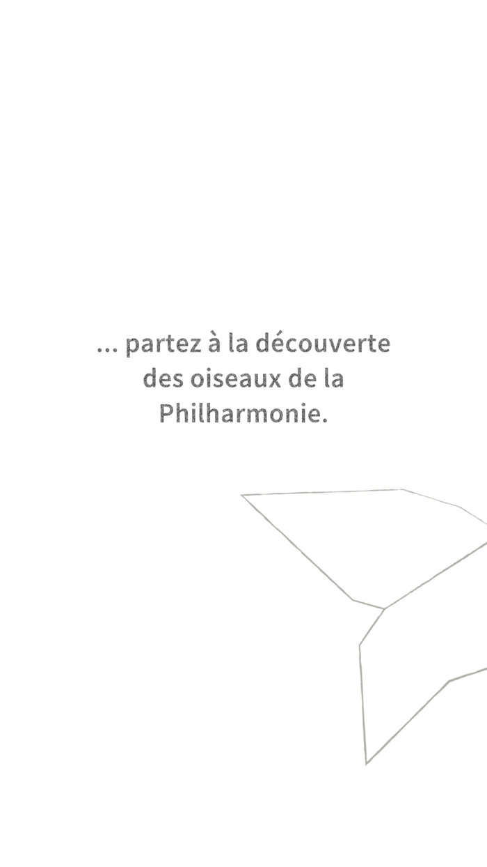 Les oiseaux de la Philharmonie