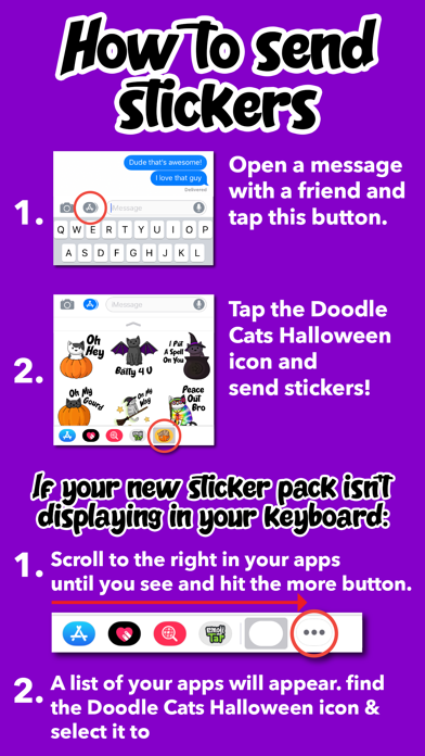 Doodlecats: Halloween Screenshot