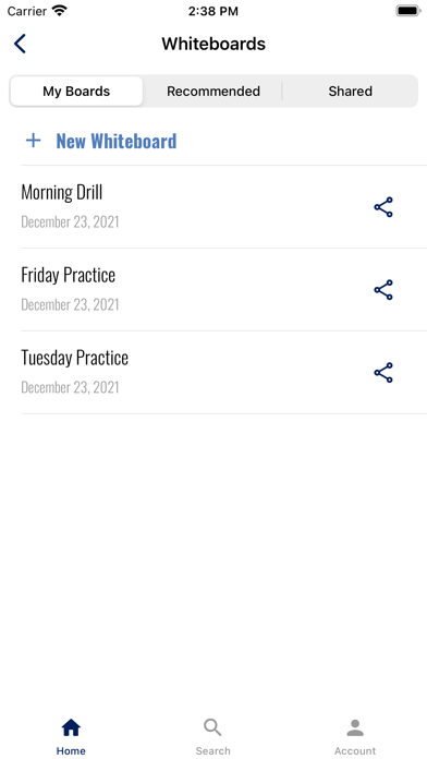 USAL Mobile Coach Screenshot