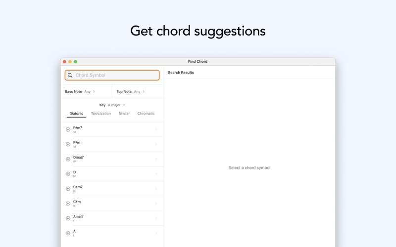 ChordMate 4 Ex Screenshot