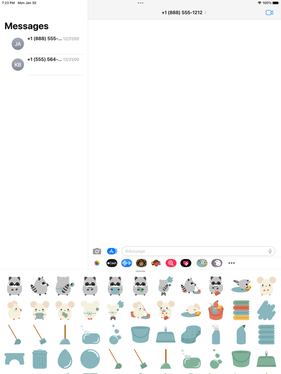 Screenshot #5 pour Trash Panda Cleanup Stickers