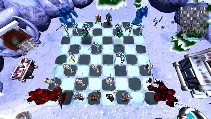 Magic Chess 3D Game
