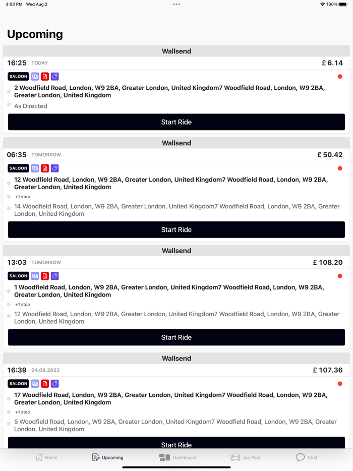 West Lothian Driver App