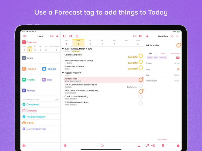 OmniFocus 3