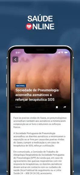 Game screenshot SaúdeOnline.pt apk