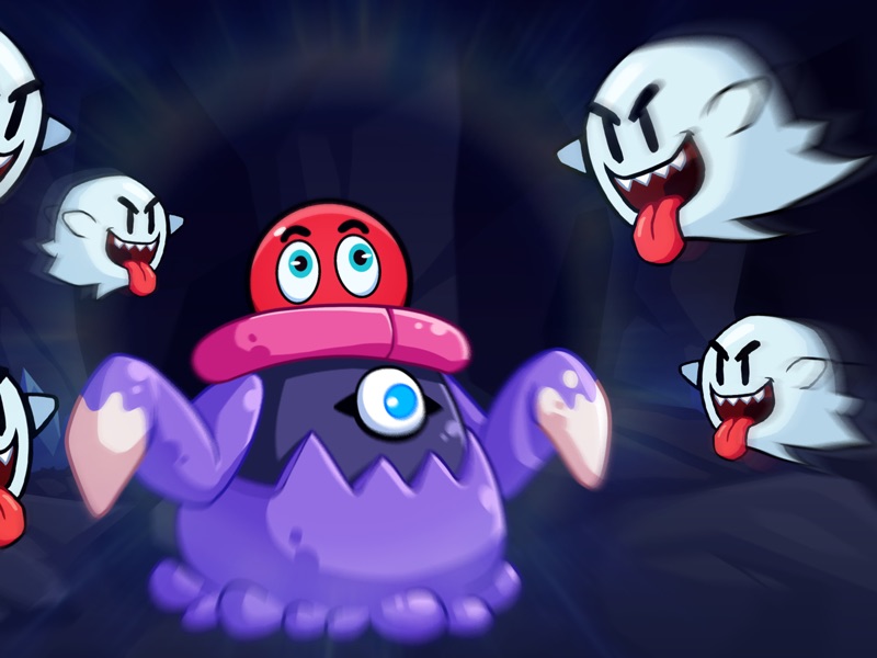 Ball Ghost in the Red Temple screenshot 8
