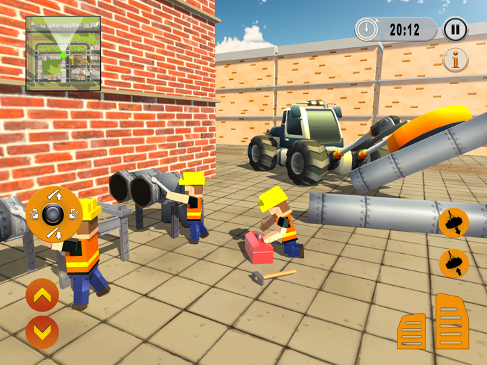 City Pipeline Construction Sim