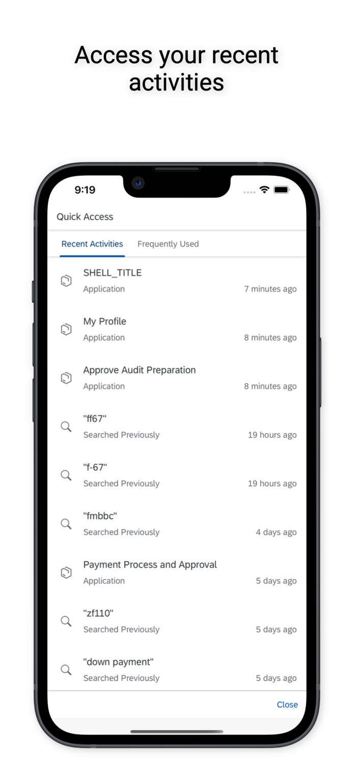 Ahli Hospital SAP Fiori app