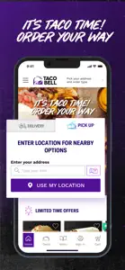 Taco Bell Canada screenshot #1 for iPhone