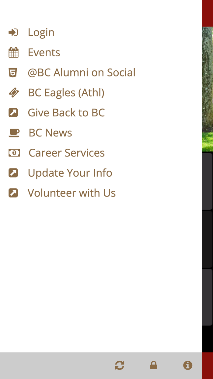 Boston College Alumni App