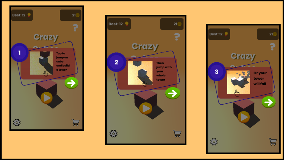 #5. Cubes Empire (iOS) โดย: Oleksii Petrochenko
