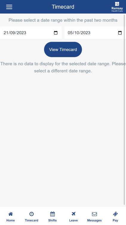 MyTime - Ramsay Health Care