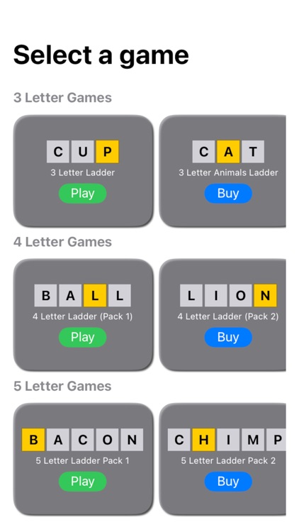 Word Ladder - brain games screenshot-5
