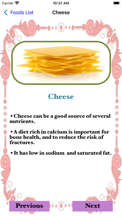 Healthy Foods To Eat Screenshot