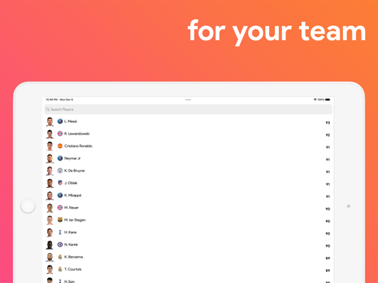 App screenshot