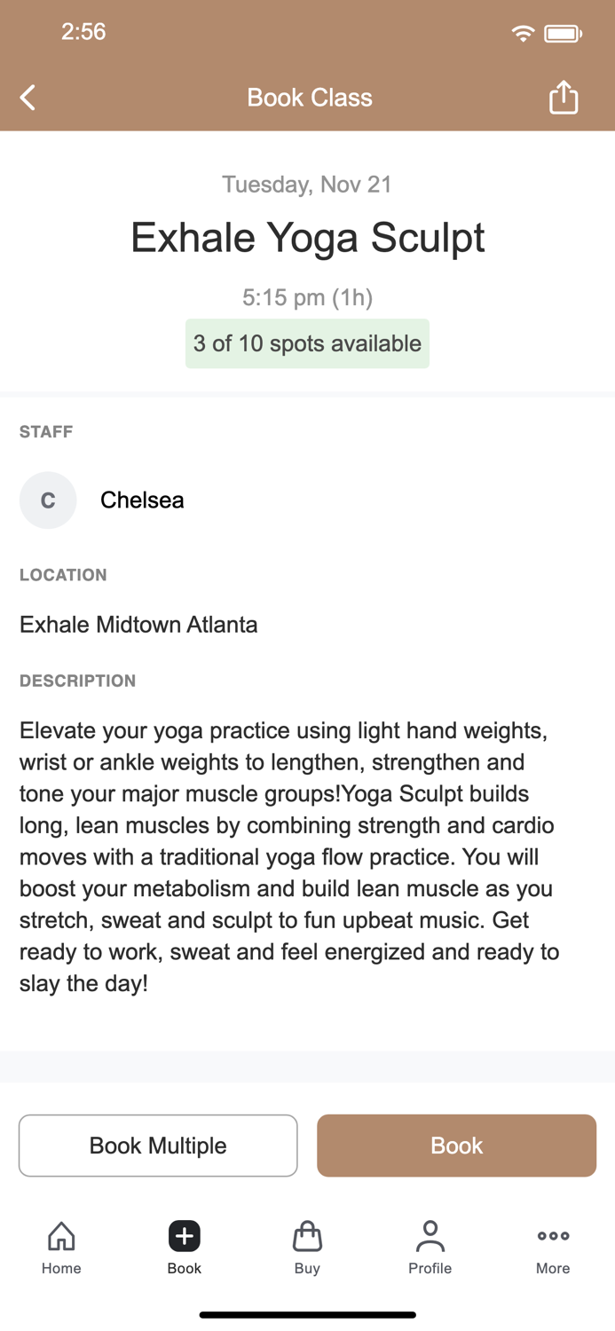 exhale mind body spa