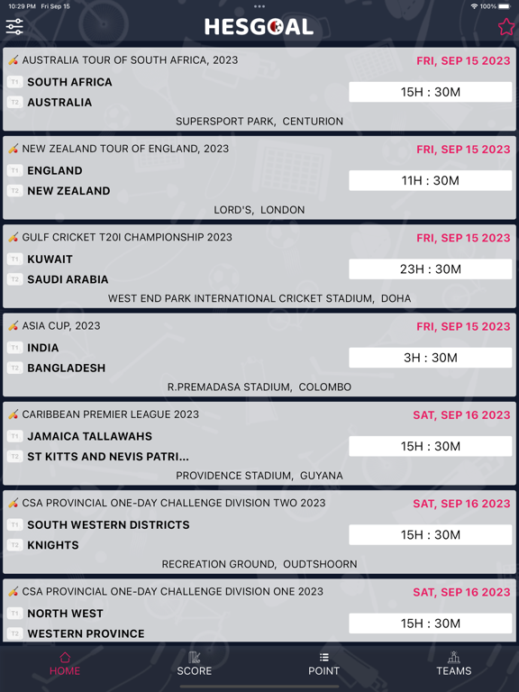 Screenshot #4 pour Hesgoal - Live Football