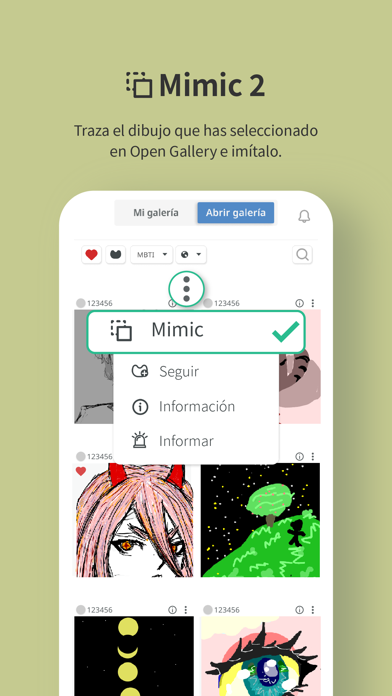 Mimicle español Screenshot