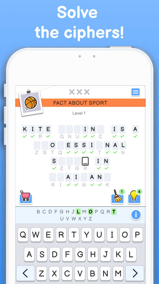 Cryptogram Words Master - 1.6.0 - (iOS)