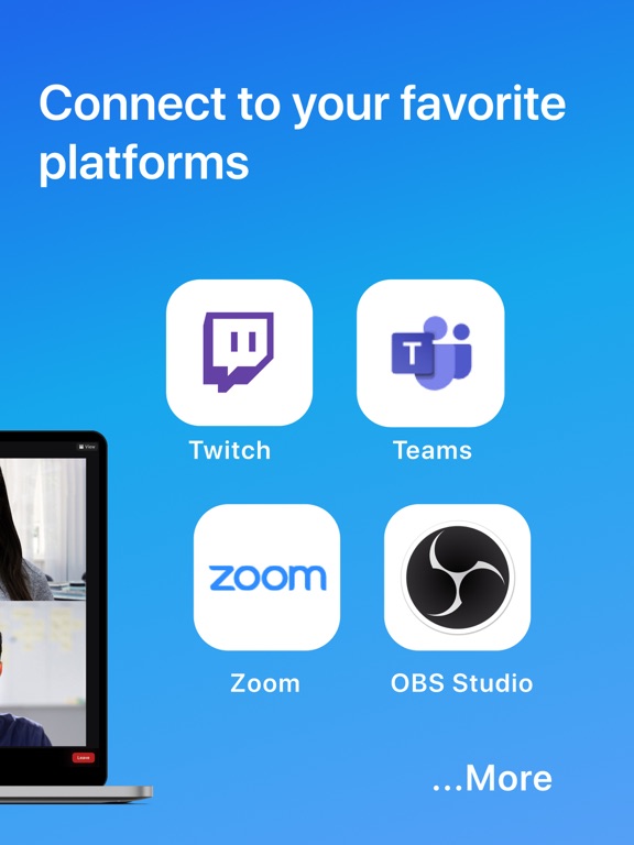 FineCam Webcam for PC and Mac iPad screenshot 2 - Photo & Video app