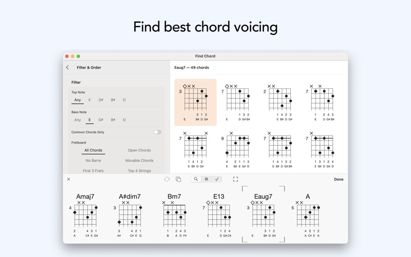 ChordMate 4 Ex Screenshot