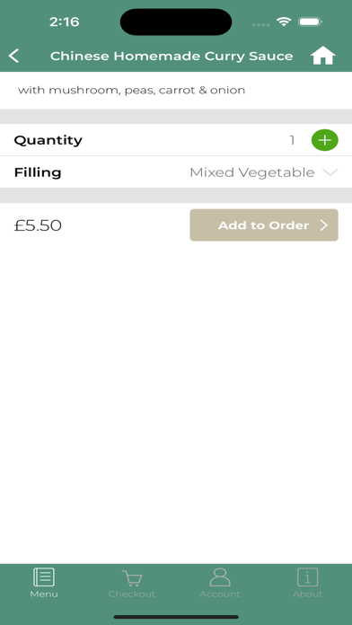 Ying Oriental Home Gourmet Screenshot