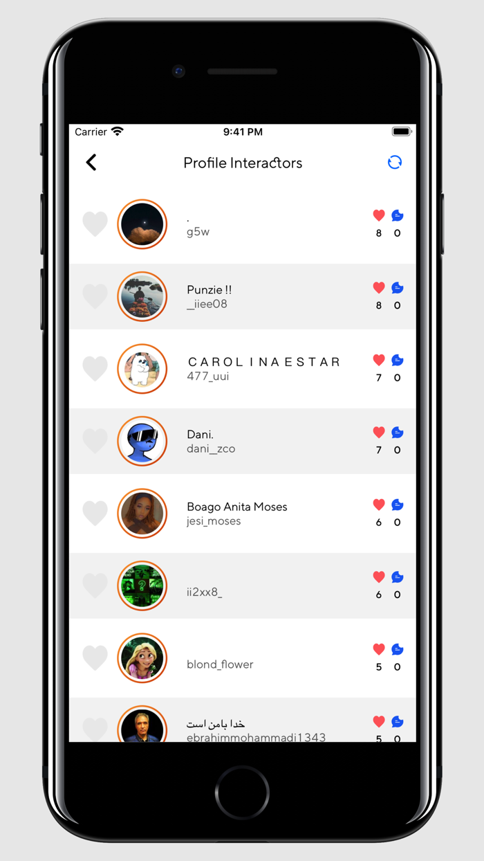 Followers tracker and Unfollow