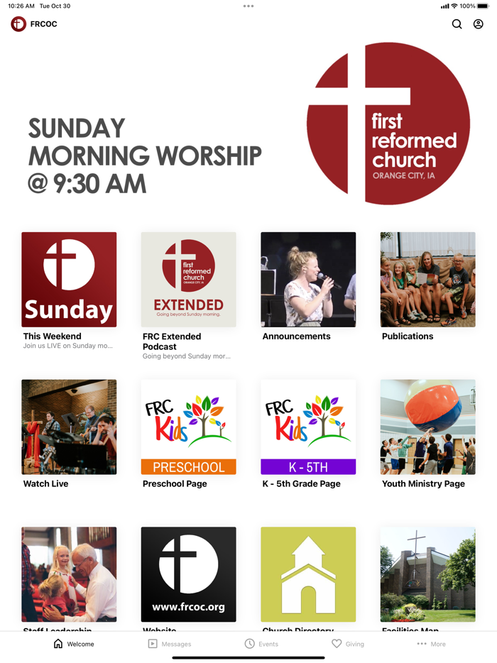 First Reformed of Orange City