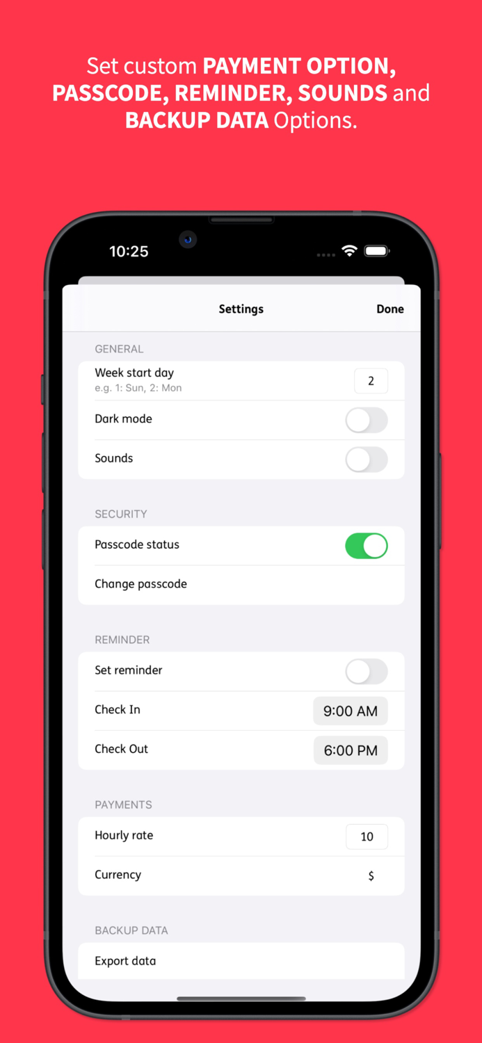 InOut Time Tracker