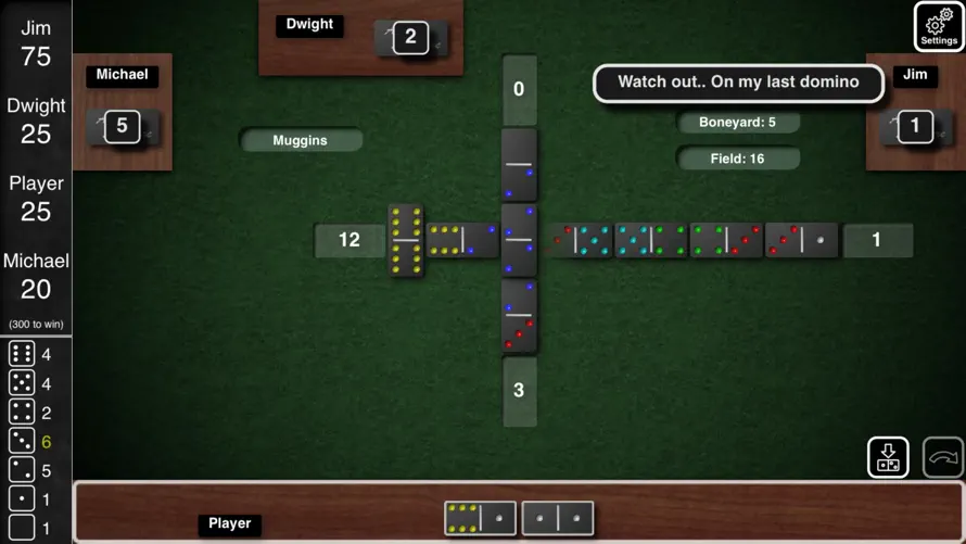 Allgood Dominoes Pro screenshot 2