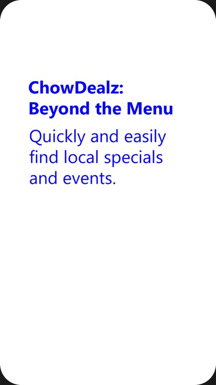 ChowDealz