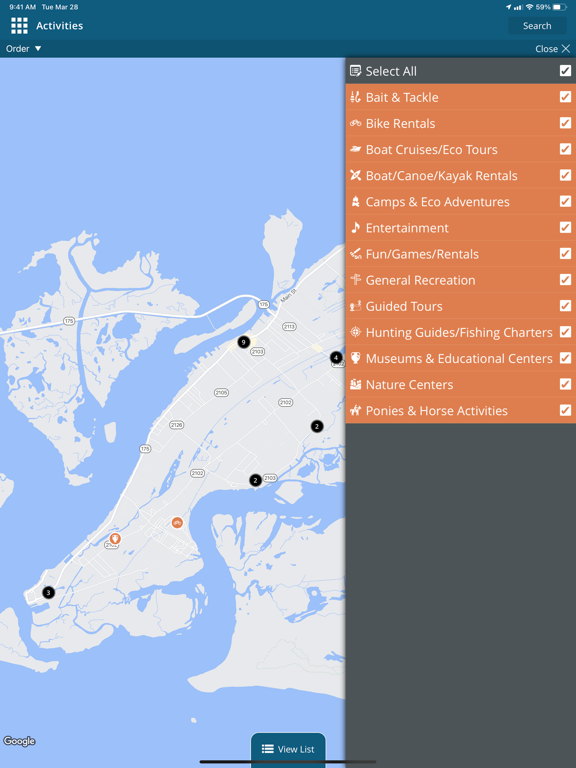 Chincoteague Island VA iPad screenshot 4 - Travel app