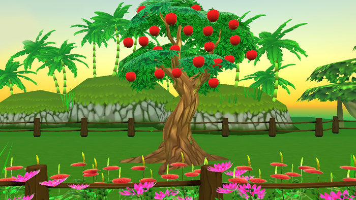 Collect The Apples  Dress-up