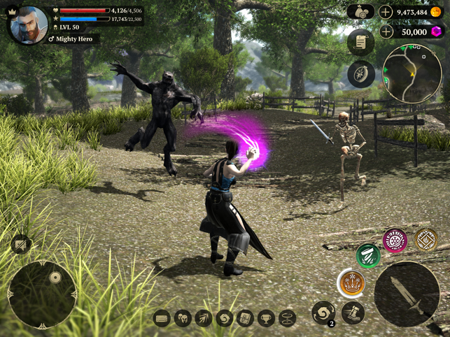 ‎Evil Lands: MMO RPG Screenshot