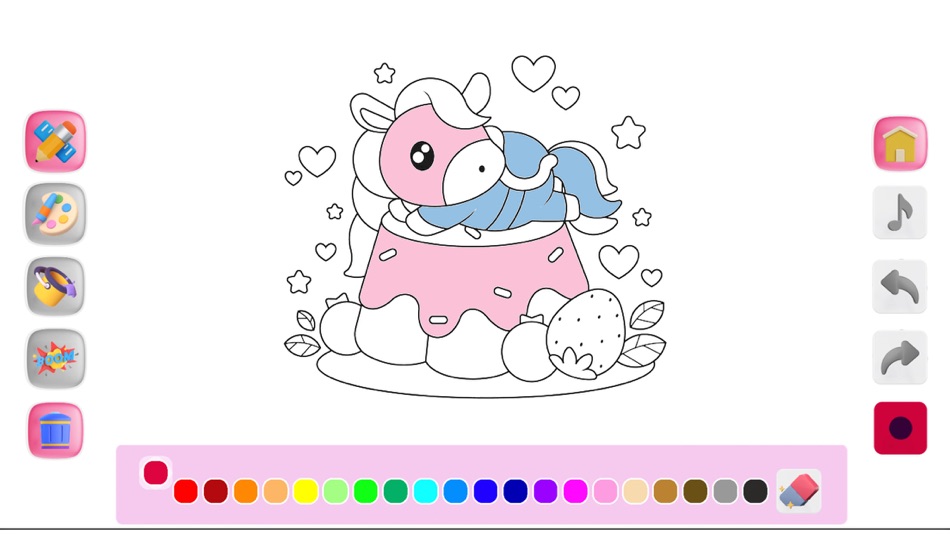 Kawaii Coloring Book Kids - 1.0 - (iOS)
