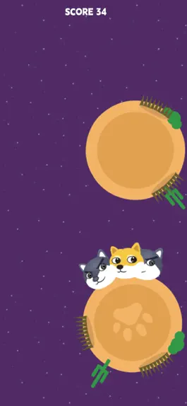 Game screenshot Dog Jump:planet escape games mod apk