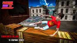 freestyle rooftop parkour run iphone screenshot 2