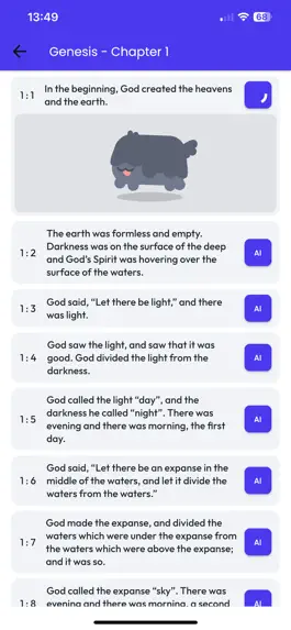 Game screenshot AI Bible mod apk