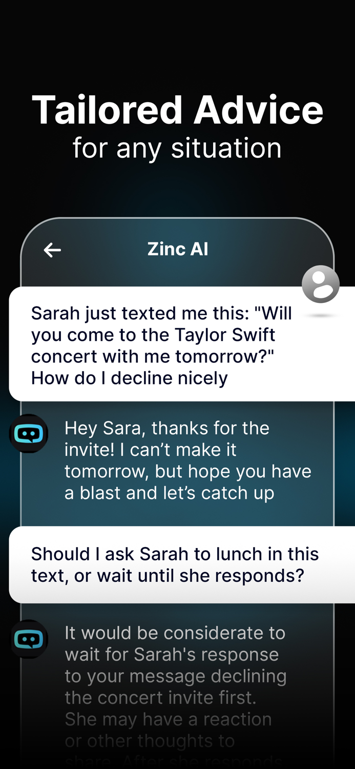 Zinc AI - Chat Bot Genius App