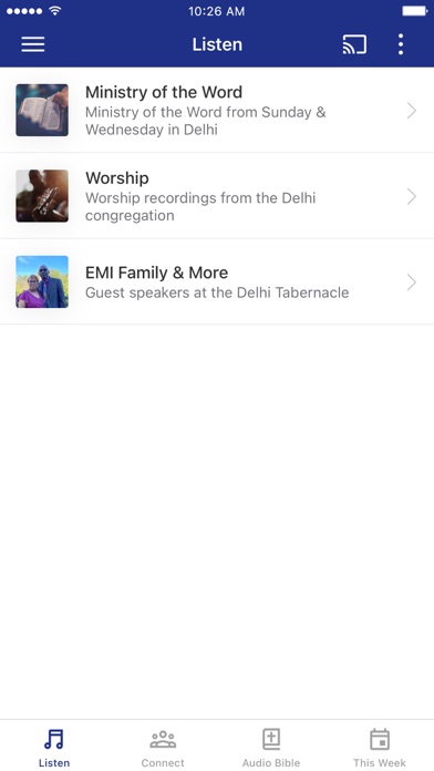 Tabernacle of the Congregation Screenshot