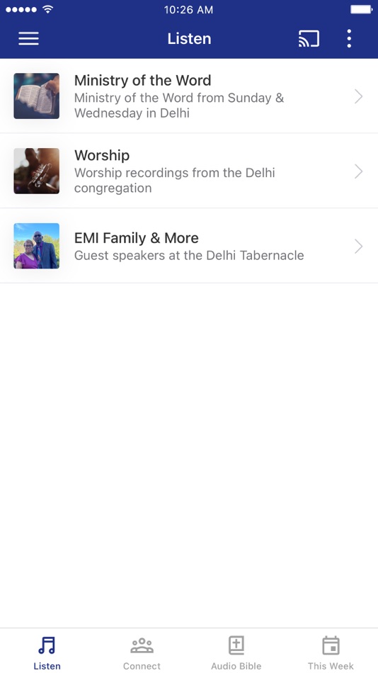 #1. Tabernacle of the Congregation (iOS) 由: TABERNACLE OF THE CONGREGATION