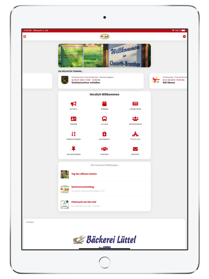 Clusorth-Bramhar App