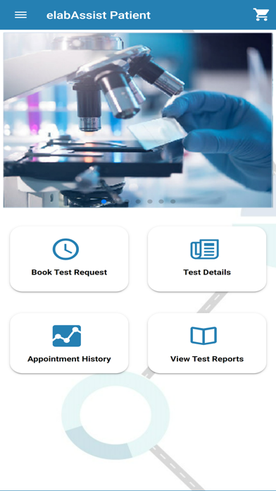 eLabAssist Patient Screenshot