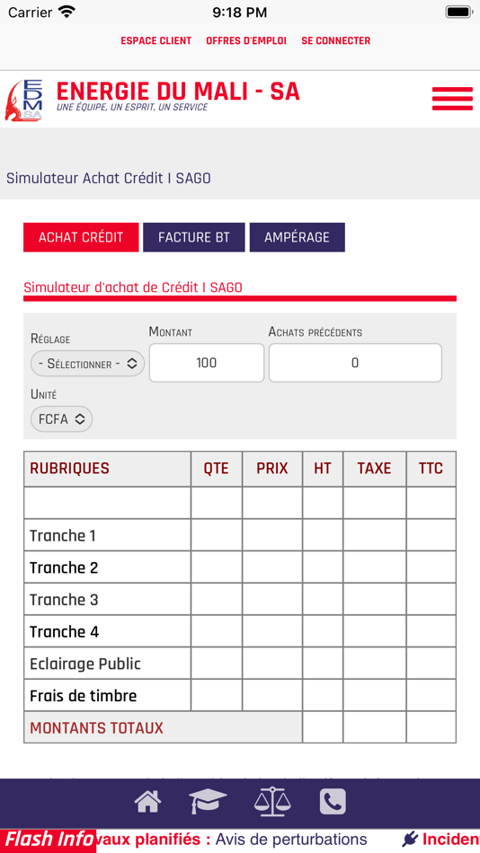 #5. EDMSA | AGENCE EN LIGNE (iOS) 由: ENERGIE DU MALI SA