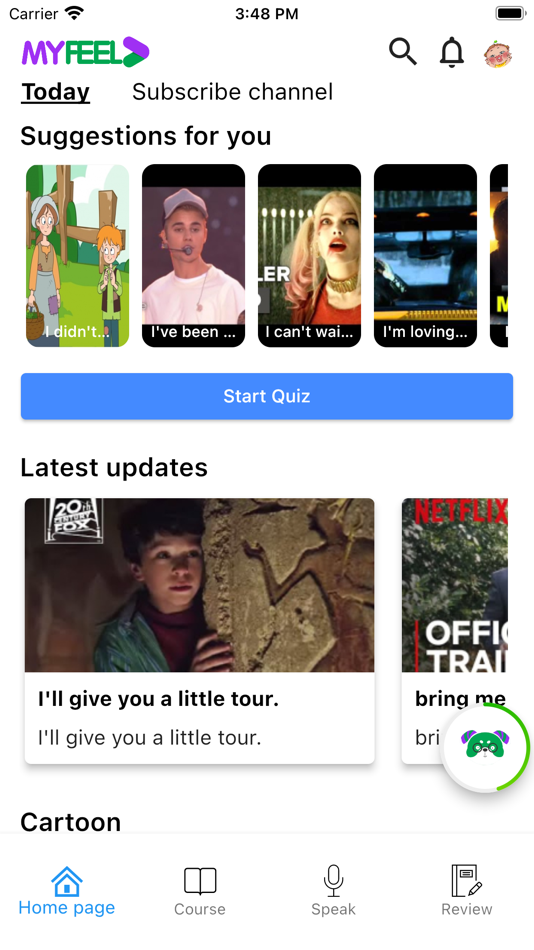 #3. My Feel, English every day (iOS) 来自: Le Van Dung