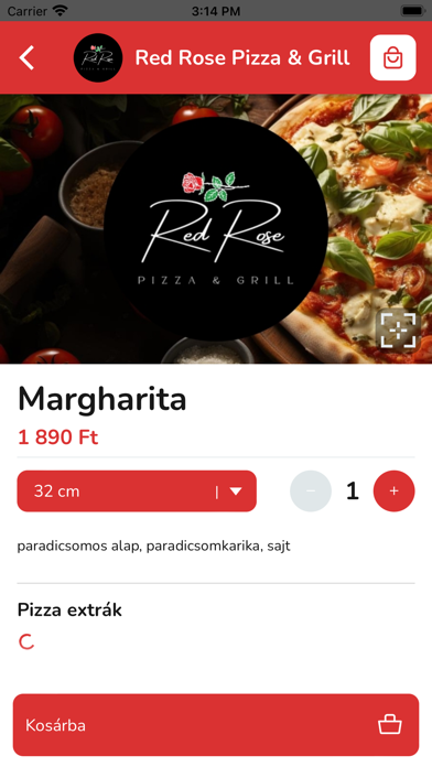 Red Rose Pizza & Grill Screenshot