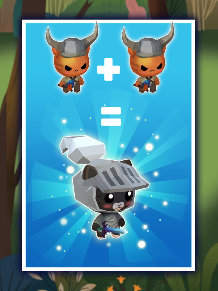 Merge Cats Idle Monsters Game