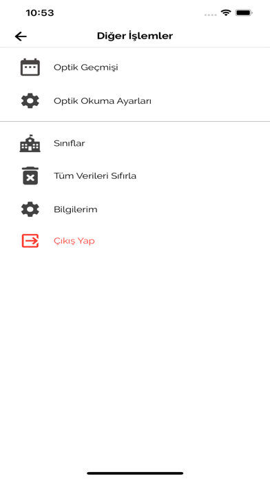 Gizli Yayınları Optik Okuma Screenshot