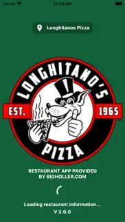 longhitano's pizza iphone screenshot 1